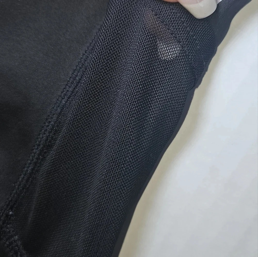 Womens Black Leggings - Picture 2 of 5